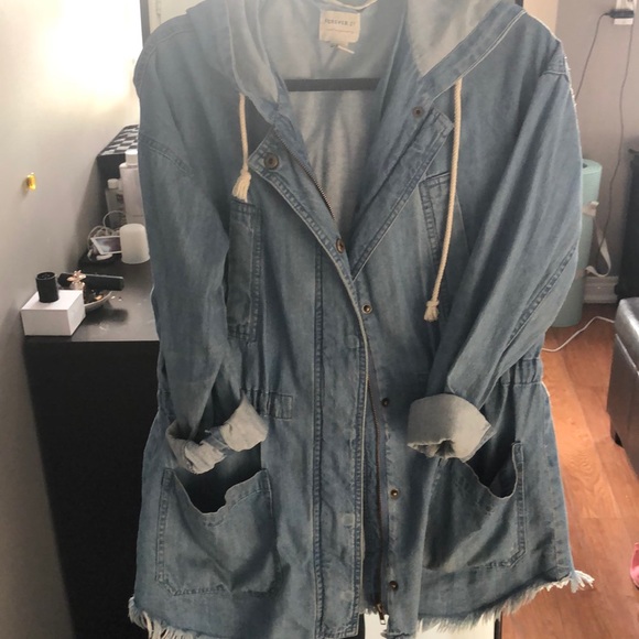 Jean trench coat - Picture 5 of 6